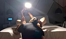 first time recording interview with brunette ruby torres