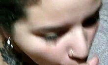 Big Boobs BBW Chubby Gives Fat Monster Cock Sloppy POV Blowjob Cumshot