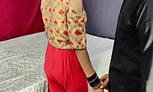 Desi Bhabhi's Hairless Chut Gets Thirst Quenched by Friend in Oiled Domination