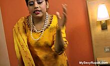 indian babe rupali fingers wet shaved pussy with dildo solo squirt