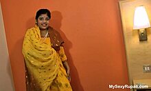 indian babe rupali fingers wet shaved pussy with dildo solo squirt
