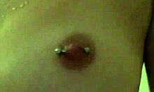 19yr old teases her perky tits and ass in steamy shower