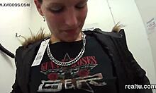 Charming Czech Teen Stripped and Seduced in Mall for Hard POV Ride