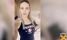 marie the sultry french blonde slut craves hard rough sex in lingerie
