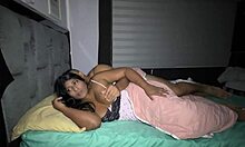 Stepdad Fucks Stepdaughter Mistaking Her For Wife Creampie