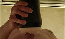 i slide deep into my fleshlight until orgasm makes me shake wildly