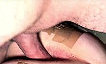 Hairy Milf's Tight Ass Filled with Massive Cock for Gaping Anal Creampie