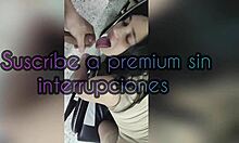 Sexy French Friend Stays Over For Movies But Ends Bent Over Doggystyle Pounding