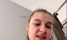 Intense locker room fuck throbs with raw teen lust close up