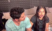 our swinger couple finally swaps partners for the first time in this real latina interview casting