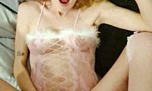 What happens when pregnant bunny in lingerie begs for rough pov creampie pounding?