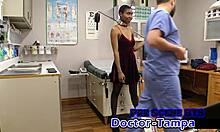 late night stranger daisy mynx bares her tanned skin and shaved pussy for a teasing backstage florida fuck session