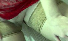 😍 sexy milf frina cooks naked in see-through peignoir big ass pussy out no panties bra nipples tease 👅
