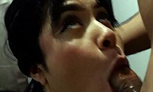 stepsister convinced me lets skip porn and film our own tight pussy creampie