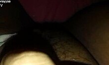 chubby babe slips off heart-print panties teasing her big pussy