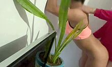 Why'd my wife hire such a petite latina maid i just had to fuck her tight?