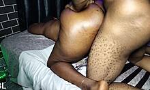 biggest african booty bends over shaking curves in raw doggy display