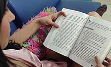 hot milf stepmom craves fucking her young roommate in shared bed
