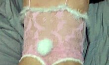 What happens when pregnant bunny in lingerie begs for rough pov creampie pounding?