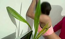 Why'd my wife hire such a petite latina maid i just had to fuck her tight?