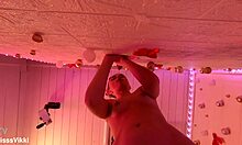 misssvikki sucks dick through sheer top next door