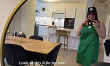 facefuckin deepthroat on big ass barista... pussy lick rough sex luna doll