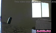 anna shakes her nude body while dancing in tight jeans