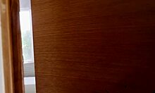 Spying on stepsister's natural tits in shower as she rides cowgirl pov