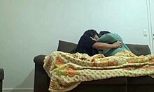 Stepmom's Curvy Body Bounces Rhythmically on Stepson's Thick Fat Cock