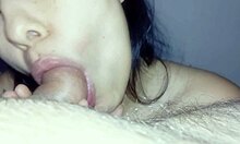 Horny Cutie Deepthroats Cock For Facial Cumshot Quickie