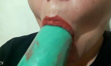 newbie tia lola suckin slobberin big tits asian latina lesbian massage 👅💦