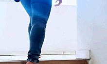 hey franc sneaks a silent jerk watching milla then blasts her ass! 😏