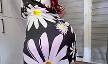 Mature Stepmom's Huge Tits Bounce as She Sucks and Fucks Stepson's Cock on Kitchen Table