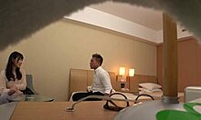Japanese Milf Cosplayer's Big Breasts Bare in Hotel Shoots