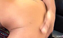 Blonde mckenzie miles blue fishnets sloppy deepthroat big cock, swallows cum 😈💦
