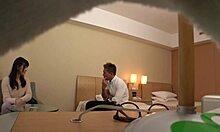 Japanese Milf Cosplayer's Big Breasts Bare in Hotel Shoots