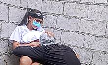 Construction Worker Pounds Pinay Nurse Pussy in Abandoned Hospital