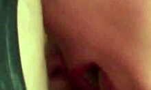 throat fucked in foursome 😩 me and karla rose submissive on two cocks cum