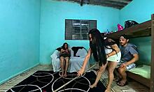 wife's friend flashes short skirt upskirt near oblivious wife getting me rock hard instantly