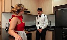 hey dude my stepson plots this crazy scheme and boom stepmom's sucking his monster cock deepthroat style