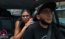 Sheila Ortega's Juicy Pussy Gets Licked Wild in the Car