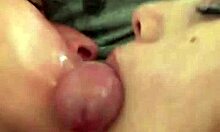 throat fucked in foursome 😩 me and karla rose submissive on two cocks cum