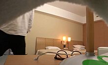 Japanese Milf Cosplayer's Big Breasts Bare in Hotel Shoots