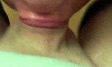 throat fucked in foursome 😩 me and karla rose submissive on two cocks cum