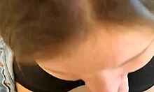 skinny neighbor girl sucks my huge cock pov after wardrobe hideout blowjob