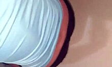 pharmacy delivery guy sneaks in for secret wife hookup close-up action