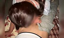 Mexican stepmom finds stepson with cock out begs him to fuck her fat chubby body at home