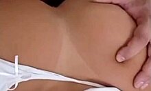 exhibitionist latina curvy wife dhihotwife flashes lingerie at autodromo party, outdoor public group cuckold fat hubby watches 