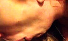 Sexy Tattoo Skinny Amateur Teen Sucks Huge Dick Like Pro for First Time Part 2