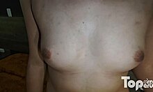 i finally get to pound alejandra's tight student ass for her first anal creampie moans
